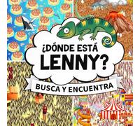 ¿Dónde está Lenny?: Buscar y encontrar para niños a partir de 4 años (Libro de actividades)