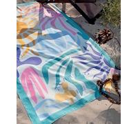 DONDI HOME AcapulcoTelo mare in microfibra con pochette abbinata cm. 100 x 180, Tropici 15, cm. 100 x 180