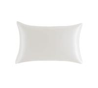 Dondi Home | Federa in Seta Buongiorno Principessa, Federa 100% Seta 22 mm, Ipoallergenica e Antibatterica, Effetto Anticrespo e Pelle Luminosa, 50x80 cm, Certificata OEKO-TEX, Neve