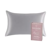 Dondi Home | Federa in Seta Buongiorno Principessa, Federa 100% Seta 22 mm, Ipoallergenica e Antibatterica, Effetto Anticrespo e Pelle Luminosa, 50x80 cm, Certificata OEKO-TEX, Nuvola