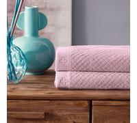 Dondi Home Set 2 asciugamani Saturnia viso+ospite 100% cotone 500gr/mq