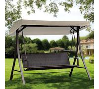 DONDOLO 3 posti IN POLYRATTAN "TERRACINA" PAPILLON