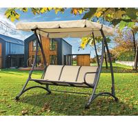 DONDOLO 3 POSTI MOD. CREVAN CM. 193 x 120 x H. 167 PAPILLON