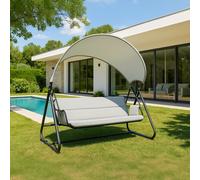 Dondolo Arkell 2 Posti Grigio-antracite