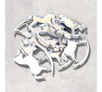 Dondolo Cavallo Hobby Set,Confezioni Da 10 - Molti Colori / Taglie,Inciso & Hoo