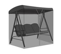 Dondolo Copertura Della Maglia Impermeabile Patio Altalena Zanzariera Chiusura Cerniera Tenda A Rete A6d3 Per Patio Esterno Zanzara