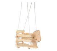 Cavallo a dondolo in legno per bambini
