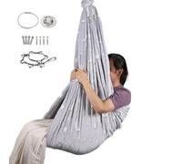 Dondolo Pod per | Regolabile in Flanella Luminosa | Sedile Amaca Sensoriale per Bambino Interni - per Interni Esterni Camera da Soggiorno Camera del Bambino Gioco Rilassante