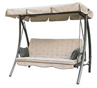 Dondolo Royal Reclinabile a Letto Con Parasole Colore Righe Beige