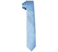 DonDon cravatte da uomo fatte a mano aspetto di seta 6 cm Blu chiaro