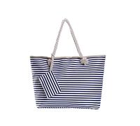 DonDon Grande borsa da spiaggia idrorepellente con cerniera Borsa a tracolla Shopper