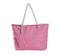 DonDon Grande borsa da spiaggia idrorepellente con cerniera Borsa a tracolla Shopper