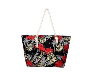 DonDon Grande borsa da spiaggia idrorepellente con cerniera Borsa a tracolla Shopper Sogno del Mare del Sud