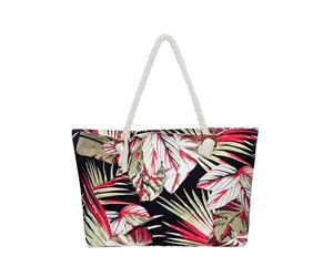 DonDon Grande borsa da spiaggia idrorepellente con cerniera Borsa a tracolla Shopper Vita da spiaggia