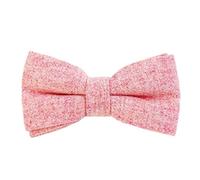 DonDon papillon cotone da uomo 12 x 6 cm già legato e infinitamente regolabile - rosa