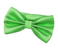 DonDon papillon da uomo 12 x 6 cm già legato e infinitamente regolabile - verde