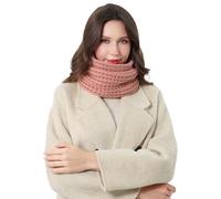 DonDon sciarpa Donna invernale scaldacollo sciarpa di lana Sciarpa lavorata a maglia