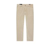 Dondup - Brighton Carrot-Fit Pantaloni in Velluto a Coste - - Trousers - Uomo - Beige - W33