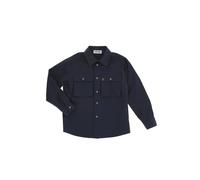 Dondup camicia cargo bambino manica lunga blu