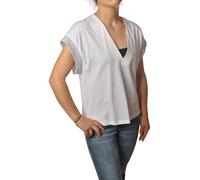 Dondup Donna T-shirt manica corta Bianco Taglia M-L