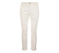Dondup - Gaubert Chinos Slim-Fit - - Trousers - Uomo - Bianco - W33