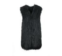Dondup - Giacca senza maniche ecologica con ganci - - Jackets - Donna - Nero - M