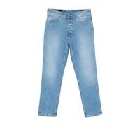 Dondup - Jeans Blu con Chiusura a Bottoni - - Jeans - Donna - Blu - W29