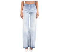 Dondup - Jeans Gamba Larga Amber - - Jeans - Donna - Blu - W33