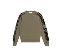 Dondup maglia bambino in misto lana verde militare 12a