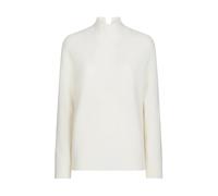 Dondup - Maglione a collo alto regular-fit in punto riso inglese - - Knitwear - Donna - Bianco - M