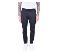 Dondup - Pantaloni Chino Slim in Cotone Elasticizzato - - Trousers - Uomo - Nero - W36