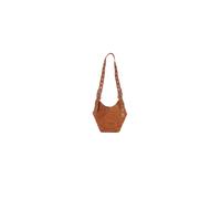 Dondup - Small Split Leather Hobo Bag - -Bags -Donna -Marrone -ONE SIZE