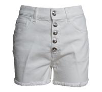 Dondup - Stella Shorts - - Shorts - Donna - Bianco - W25