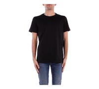 Dondup - T-shirt con Logo Frontale - - Tops - Uomo - Nero - S