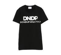 Dondup - T-shirt girocollo slim fit - - Tops - Uomo - Nero - L
