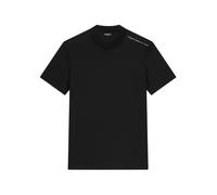 Dondup - T-shirt in jersey di cotone con stampa logo - - Tops - Uomo - Nero - S