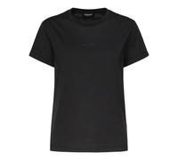 Dondup - T-shirt Nera in Jersey di Cotone - -Tops -Donna -Nero -XL