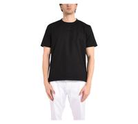 Dondup - T-Shirt Over Girocollo - - Tops - Uomo - Nero - 2XL