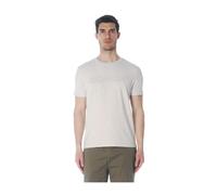 Dondup - T-shirt Regular in jersey con logo - -Tops -Uomo -Grigio -XL