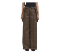 Dondup - Tecla Pantaloni Larghi - - Trousers - Donna - Marrone - S