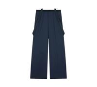 Dondup - Tecla Wide Leg Chino - - Trousers - Donna - Blu - M