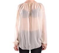 Dondup - Top Oversize con Maniche a Campana - - Blouses & Shirts - Donna - Beige - L