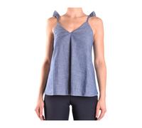 Dondup - Top Senza Maniche - -Tops -Donna -Blu -S
