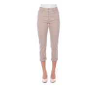 Dondup, ,Trousers ,Donna ,Beige ,W29 Pantaloni Crop