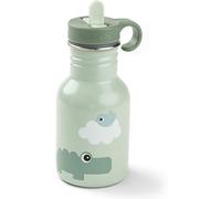 DONE BY DEER A/S PLAYGROUND BORRACCIA IN METALLO DA 350ML CON CANNUCCIA VERDE
