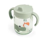 DONE BY DEER A/S PLAYGROUND TAZZA DA APPRENDIMENTO DA 260ML CON MANICI ANTI SLIP VERDE