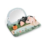 Done By Deer Giocattolo Per Bambini Tummy Time Sensory Mirror Tiny Farm