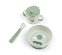 Done by Deer Mijn eerste maaltijdset Happy Clouds Groen