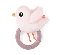 Sonaglio con massaggiagengive Birdee Rosa
