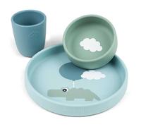 Done By Deer Set Da Cena Nuvole Felici Silicone